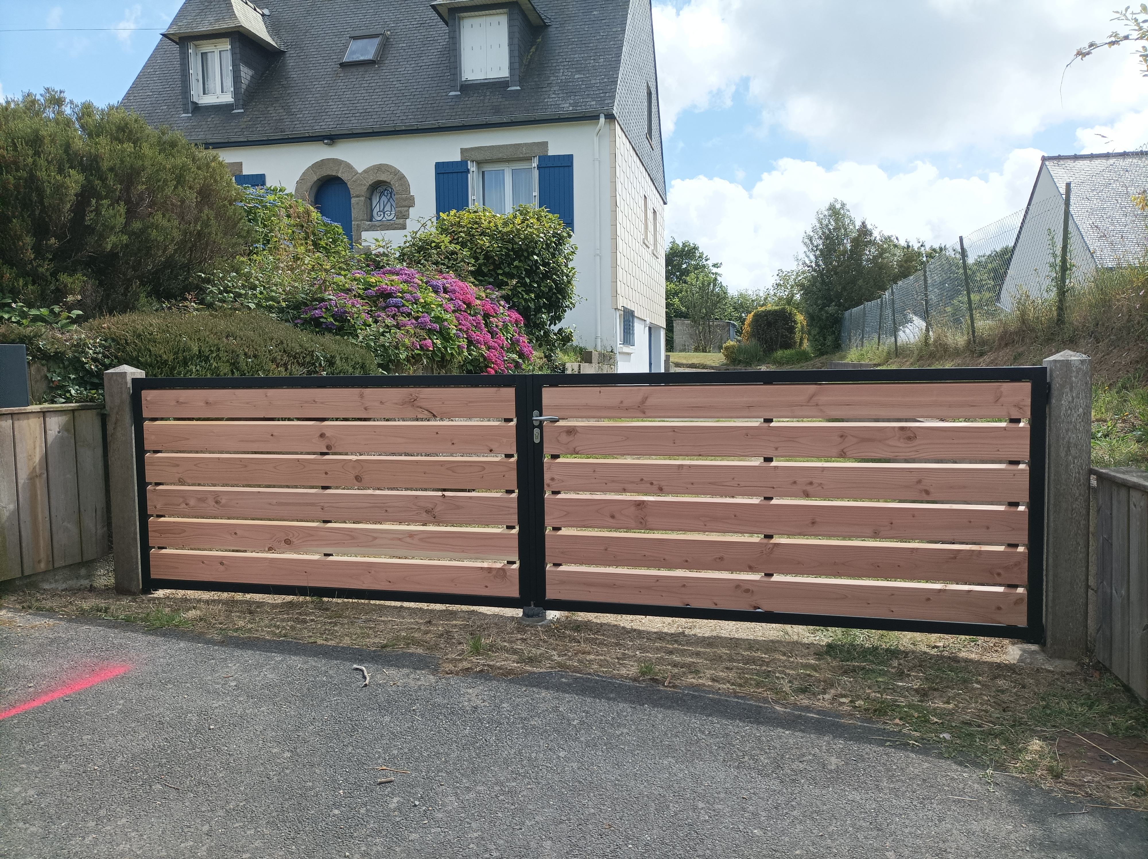 porte de garage sectionnelle plouigneau