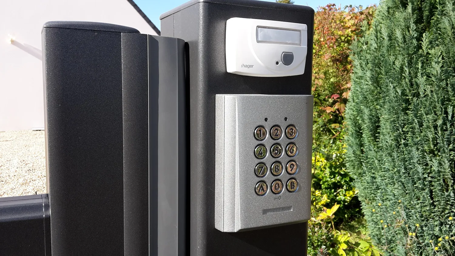 pose de portail aluminium guingamp