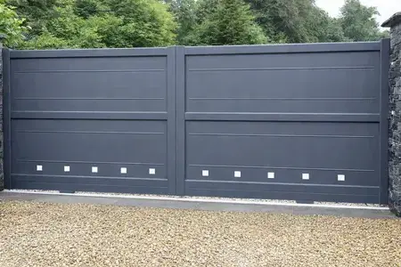 pose de portail aluminium Plestin-les-Grèves-5